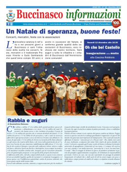 Dicembre 2014 - Comune di Buccinasco