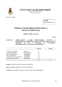 file - Comune di Calolziocorte