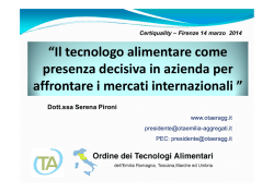 Serena Pironi - Certiquality