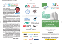 18CN SIDOC - Societ&agrave; Italiana Di Odontoiatria Conservativa