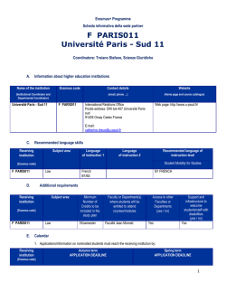 F PARIS011 Université Paris