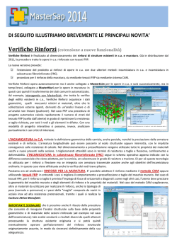 MasterSap 2014 - le novit&agrave; principali