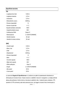 Specifiche tecniche ITA ENG