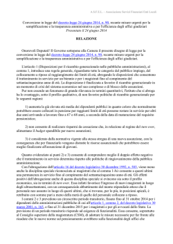 Conversione in legge - decreto n.90 del 24 giugno 2014