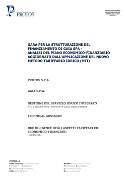 Aggiornamento Due Diligence MTI LUGLIO 2014