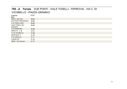 706 - A Feriale DUE PONTI - VIALE TOSELLI - FERROVIA