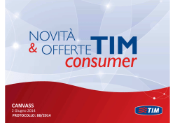 Canvass Consumer Mobile - Giugno 2014