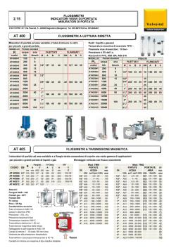 Flussimetri - valvoind.it
