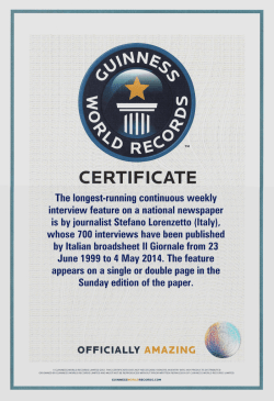 Guinness - Stefano Lorenzetto