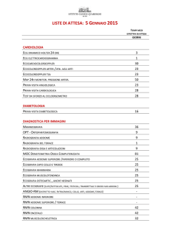 Liste di attesa mensile