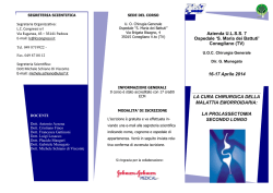 programma del corso