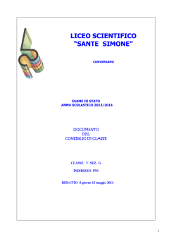 VG - Liceo Scientifico Statale "Sante Simone"