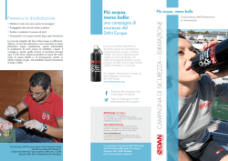 CAMPAGNA DI SICUREZZA &ndash; IDRA TAZIONE