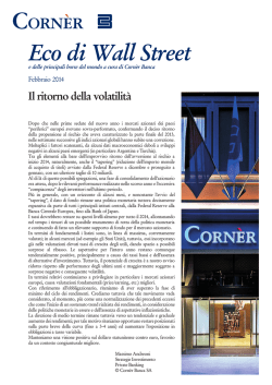 Eco di Wall Street