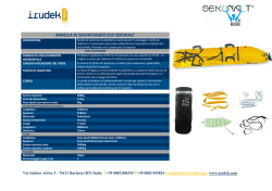 ST - BARELLA DI SOCCORSO ECO SEKURALT