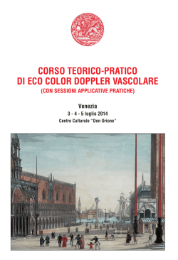 corso teorico-pratico di eco color doppler vascolare