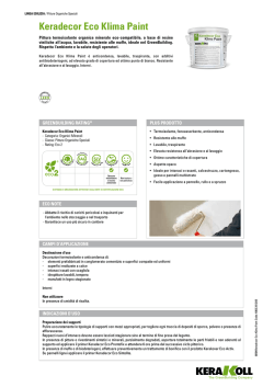 Keradecor eco Klima paint