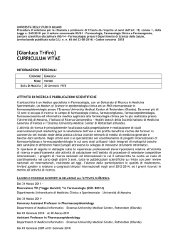 Gianluca - Universit&agrave; degli Studi di Milano