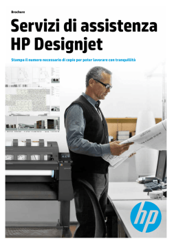 Servizi di assistenza HP Designjet