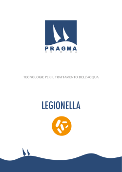 LEGIONELLA - Pragma chimica
