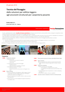 Programma - fischer Italia