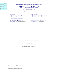 documento 15 maggio 2014 - 5am - Definitivo - ISISS