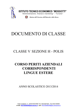 istituto tecnico commerciale statale &ldquo;of mossotti&rdquo;