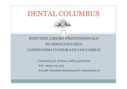 DENTAL COLUMBUS - Complesso Integrato Columbus