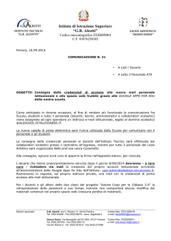 Istituto di Istruzione Superiore &ldquo;G.B. Aleotti&rdquo;