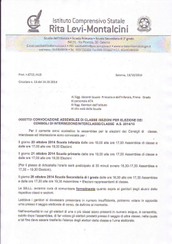 scarica circolare n. 13. - IC Rita Levi Montalcini di Salerno