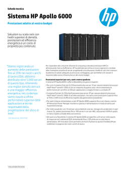 Sistema HP Apollo 6000