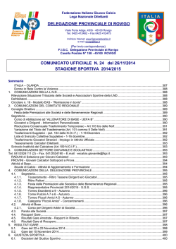 Com.N24 - FIGC Veneto
