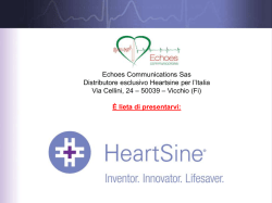 Presentazione Ufficiale HeartSine
