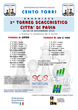 3 - Pavia Scacchi