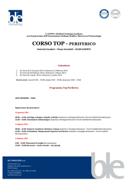 CORSO TOP - PERIFERICO