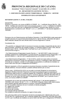 PROVINCIA REGIONALE DI CATANIA