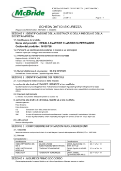 Clicca e scarica la scheda di sicurezza relativa al