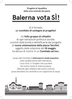 volantino - Balerna vota SÌ!