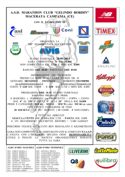 Locandina - podisticamarcianise