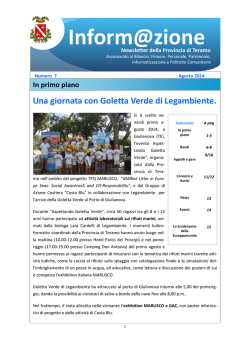 Inform@zione - Provincia di Teramo