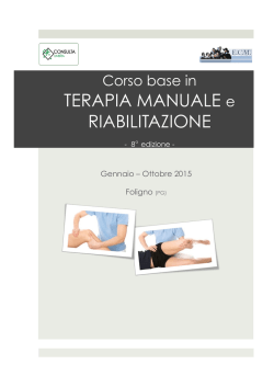 Terapia Manuale e Riabilitazione