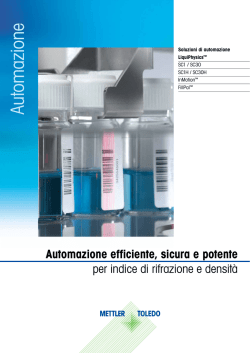 Soluzioni di automazione LiquiPhysics