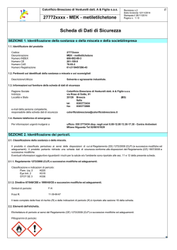 MEK - metiletilchetone - Colorificio Bresciano