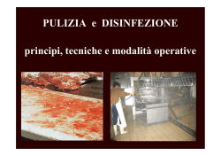 (1. Mario Stanga Pulizia e Disinfezione. Principi tecniche e