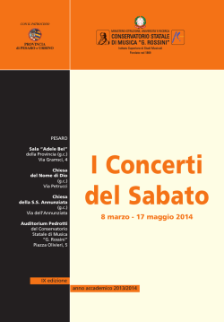 Consulta il programma