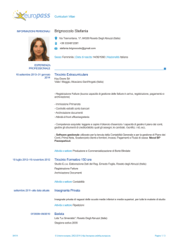 Brignoccolo Stefania - University to Business