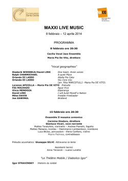 scarica il documento - Conservatorio "Santa Cecilia"