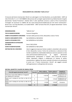 Regolamento - I Bricchi