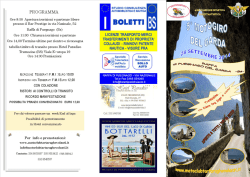 PROGRAMMA - Motoclub Tartarughe Volanti