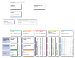 Organigramma EHB IFFP IUFFP